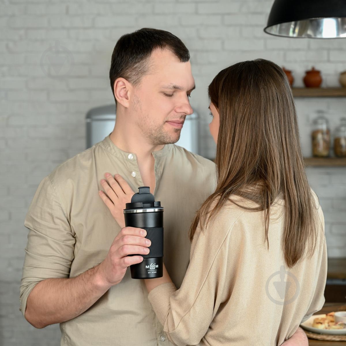 Термочашка MVM 510 мл KP-28 M Black - фото 17