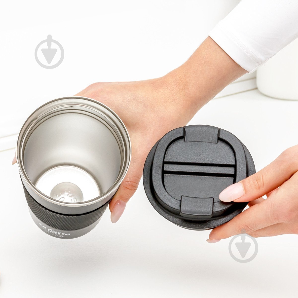 Термочашка MVM 510 мл KP-28 M Black - фото 8