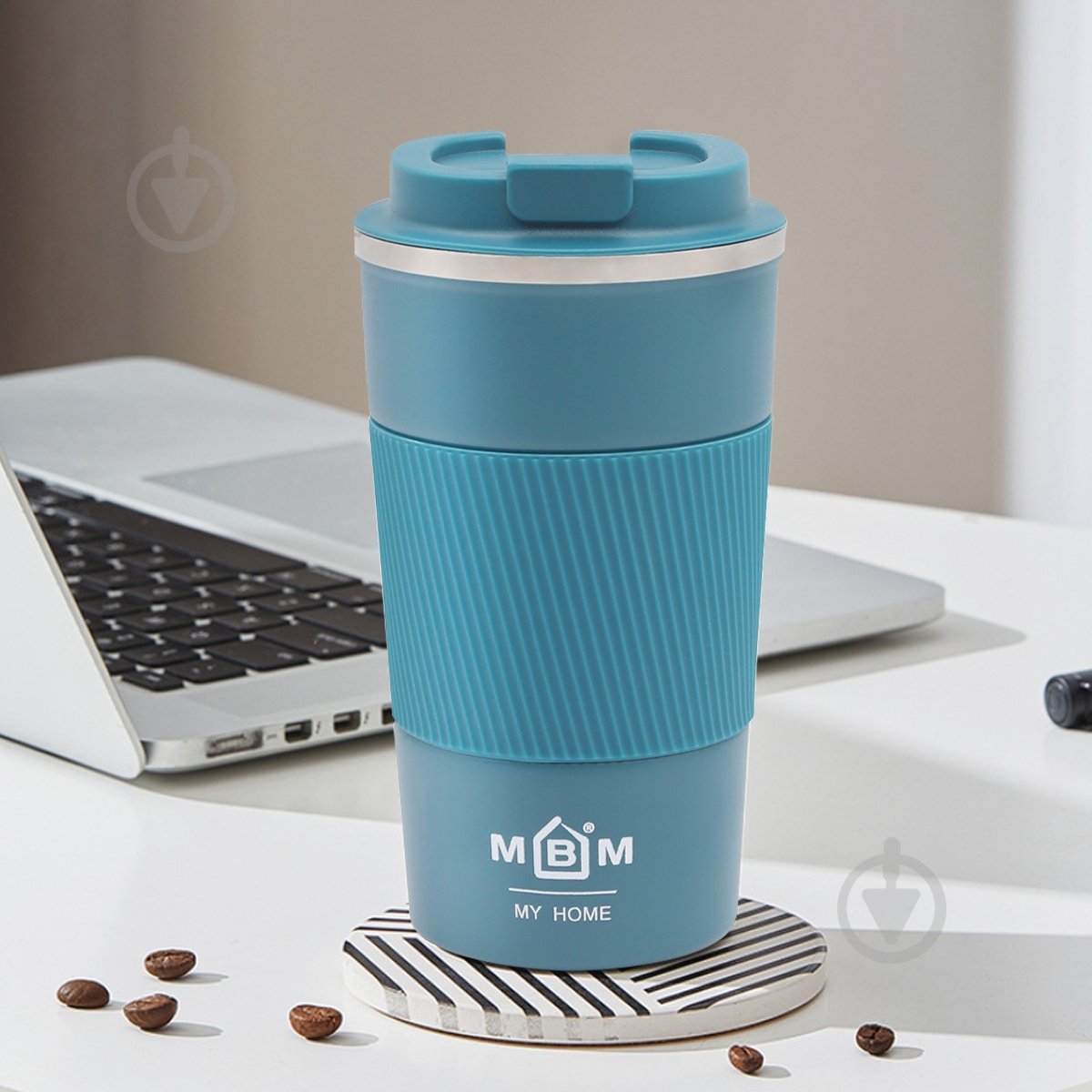 Термочашка MVM 510 мл KP-28 M Blue - фото 2 Термочашка MVM 510 мл KP-28 M Blue - фото 2