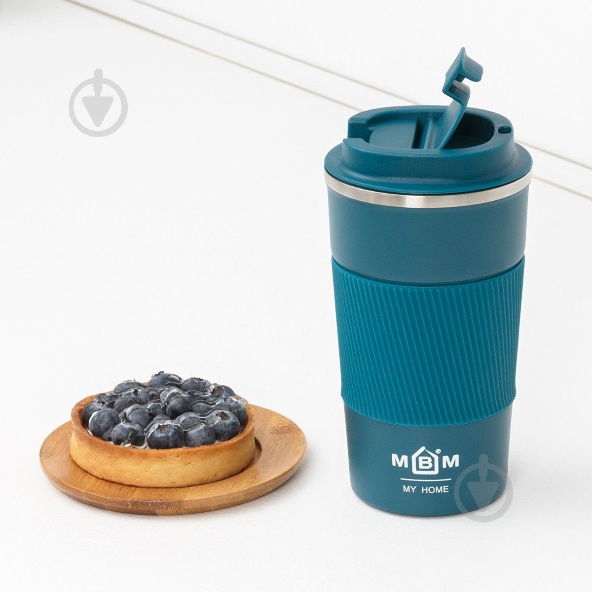 Термочашка MVM 510 мл KP-28 M Blue - фото 3