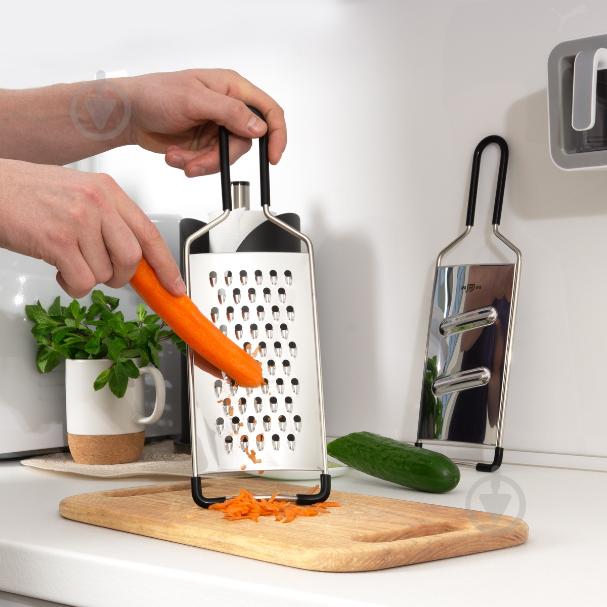 Набор терок MVM KP-24 SS 2 шт. - фото 3