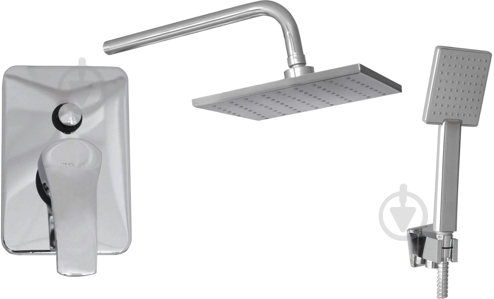 Змішувач для душу Globus Lux QUEENSLAND GLQU-0205S - фото 1 Змішувач для душу Globus Lux QUEENSLAND GLQU-0205S - фото 1
