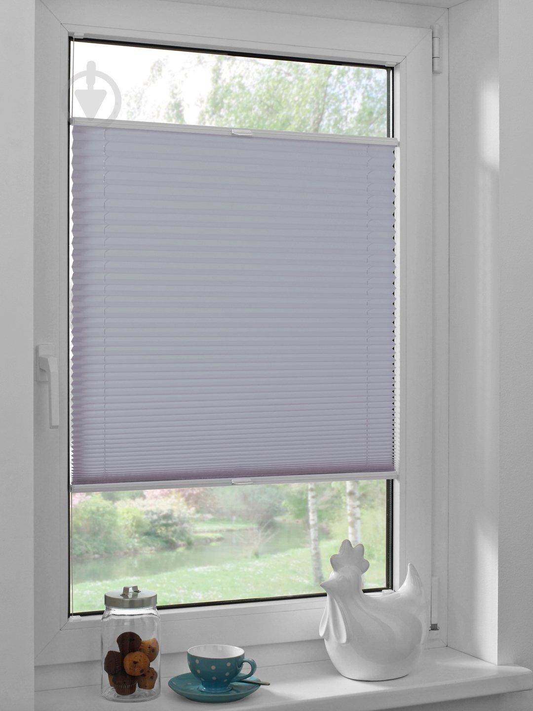 Штора-плісе Rollotex тканина DUO ECORO 54х90 см Лавандовий - фото 3 Штора-плісе Rollotex тканина DUO ECORO 54х90 см Лавандовий - фото 3