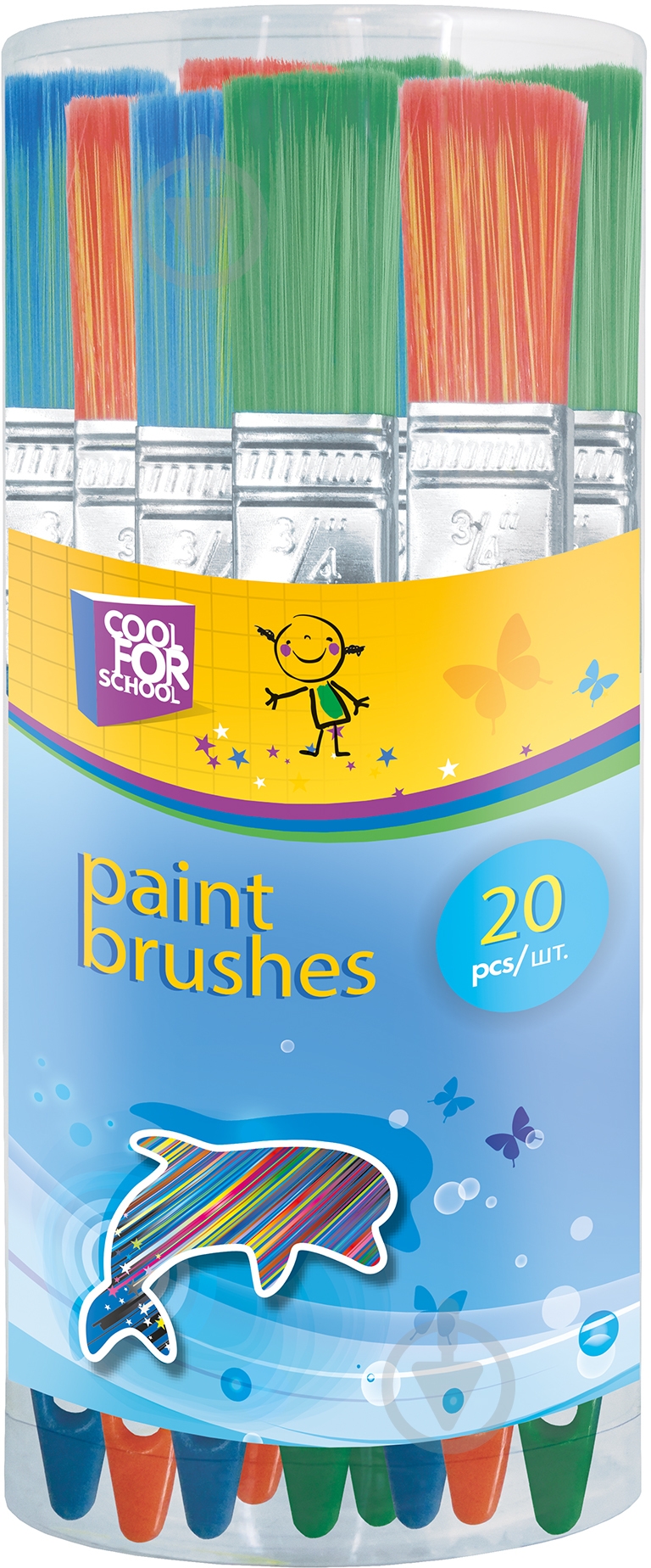 Набор кистей плоские Jumbo Maxi - фото 1 Набор кистей плоские Jumbo Maxi - фото 1