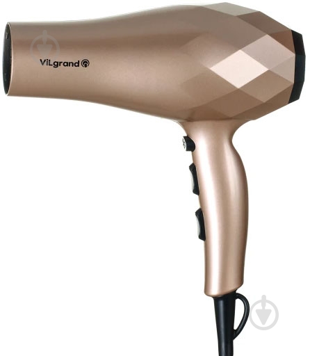 Фен ViLgrand VHD-2424TI gold - фото 3