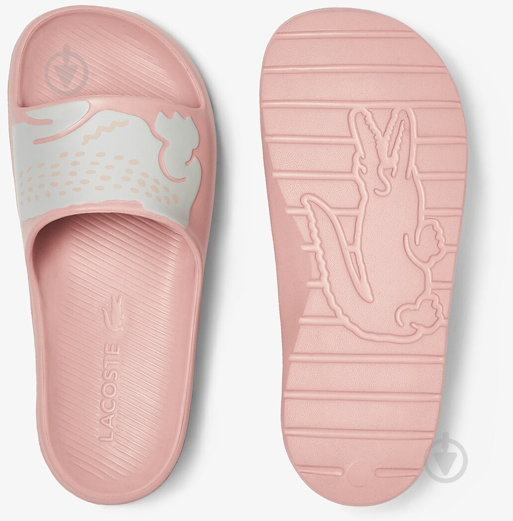 Шлепанцы Lacoste CROCO 2.0 0721 1 CFA 741CFA0035208 р.38 розовый с белым - фото 4 Шлепанцы Lacoste CROCO 2.0 0721 1 CFA 741CFA0035208 р.38 розовый с белым - фото 4