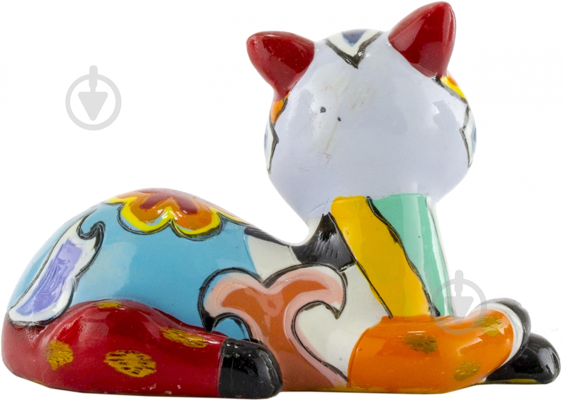Фигурка котик лежит 918-009 3х3 см разноцветный - фото 3 Фигурка котик лежит 918-009 3х3 см разноцветный - фото 3