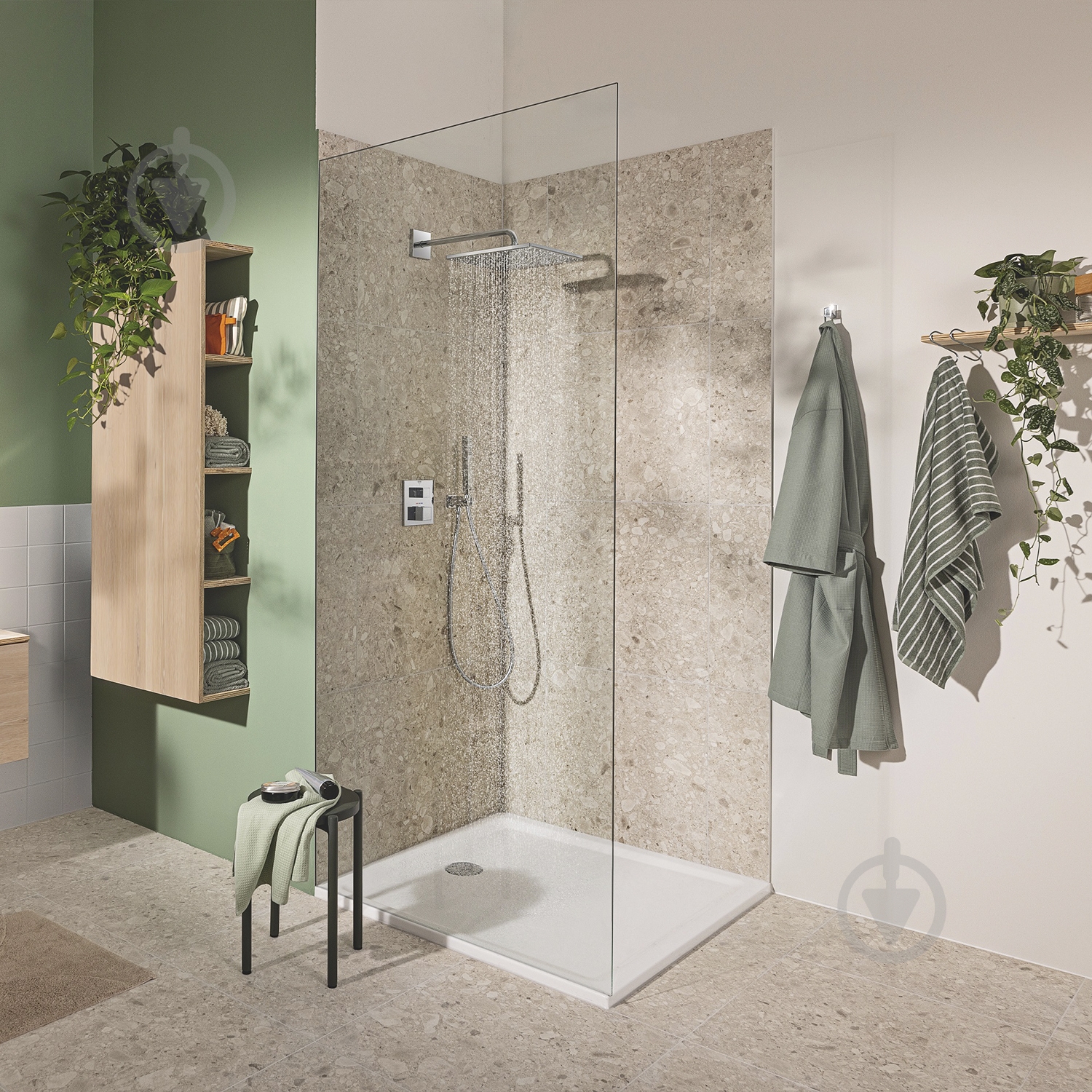 Душова система прихованого монтажу Grohe QuickFix Precision Cube Vitalio Rain Mono 310 Cube 34879000 - фото 9 Душова система прихованого монтажу Grohe QuickFix Precision Cube Vitalio Rain Mono 310 Cube 34879000 - фото 9