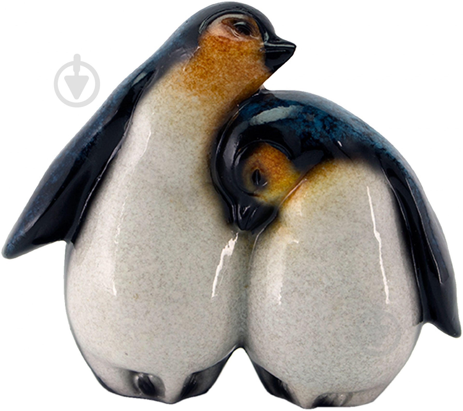 Фігурка Lefard пінгвіни 919-003 11х5 см різнокольоровий - фото 1