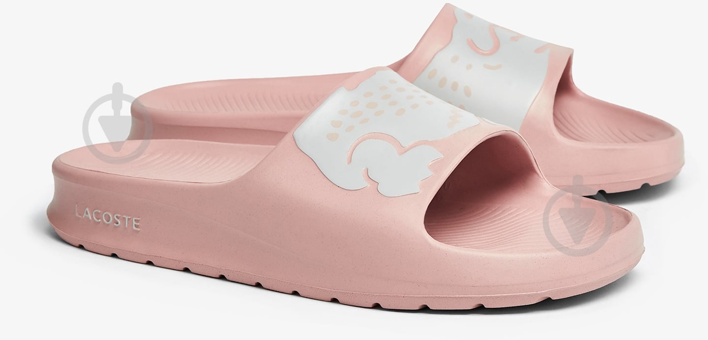 Шлепанцы Lacoste CROCO 2.0 0721 1 CFA 741CFA0035208 р.40,5 розовый с белым - фото 2 Шлепанцы Lacoste CROCO 2.0 0721 1 CFA 741CFA0035208 р.40,5 розовый с белым - фото 2