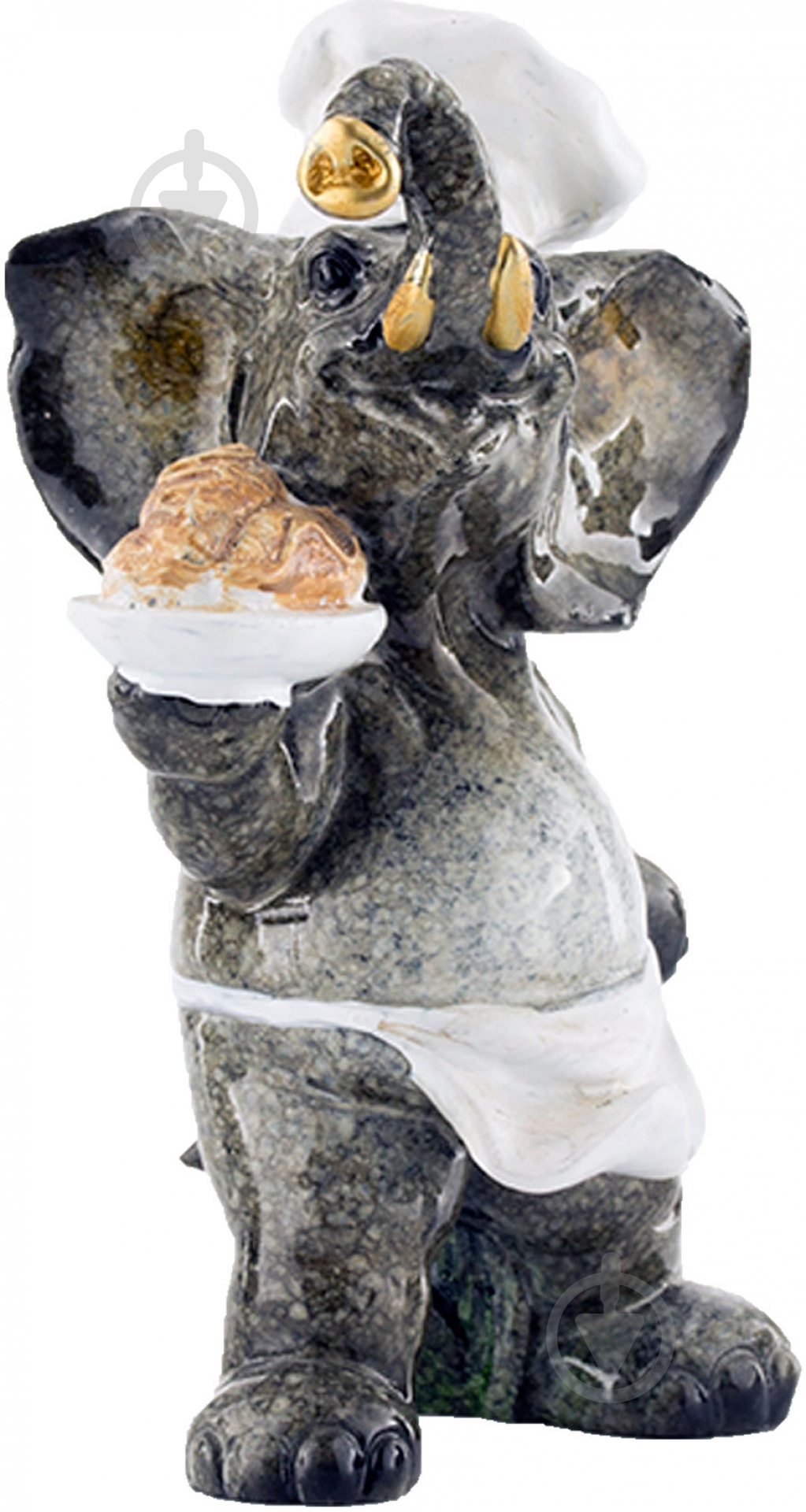 Фігурка Lefard слоник 919-019 12х7 см чорний - фото 2