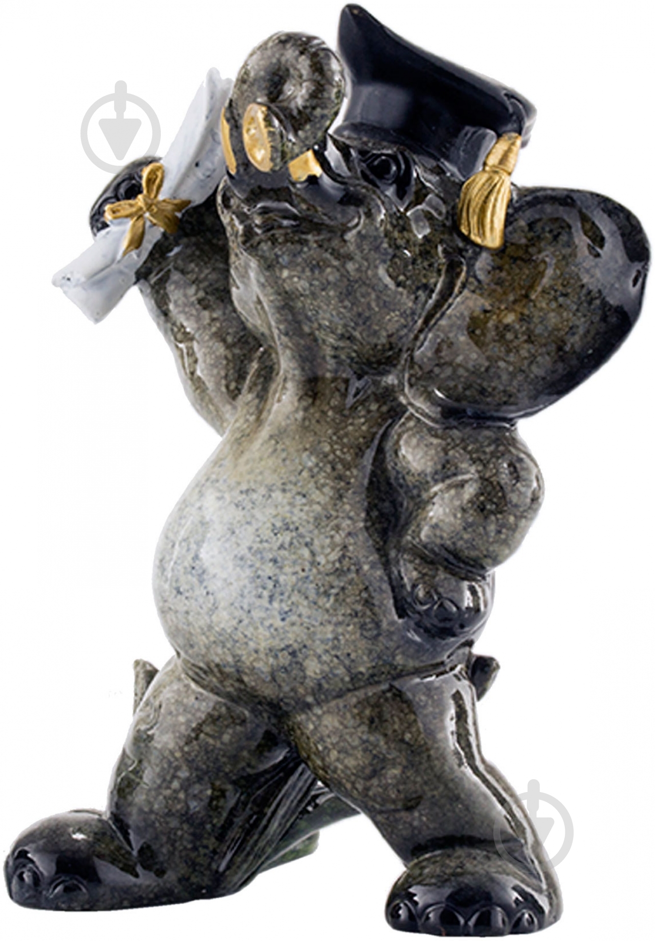 Фігурка Lefard слоник 919-020 11х8 см чорний - фото 1 Фігурка Lefard слоник 919-020 11х8 см чорний - фото 1