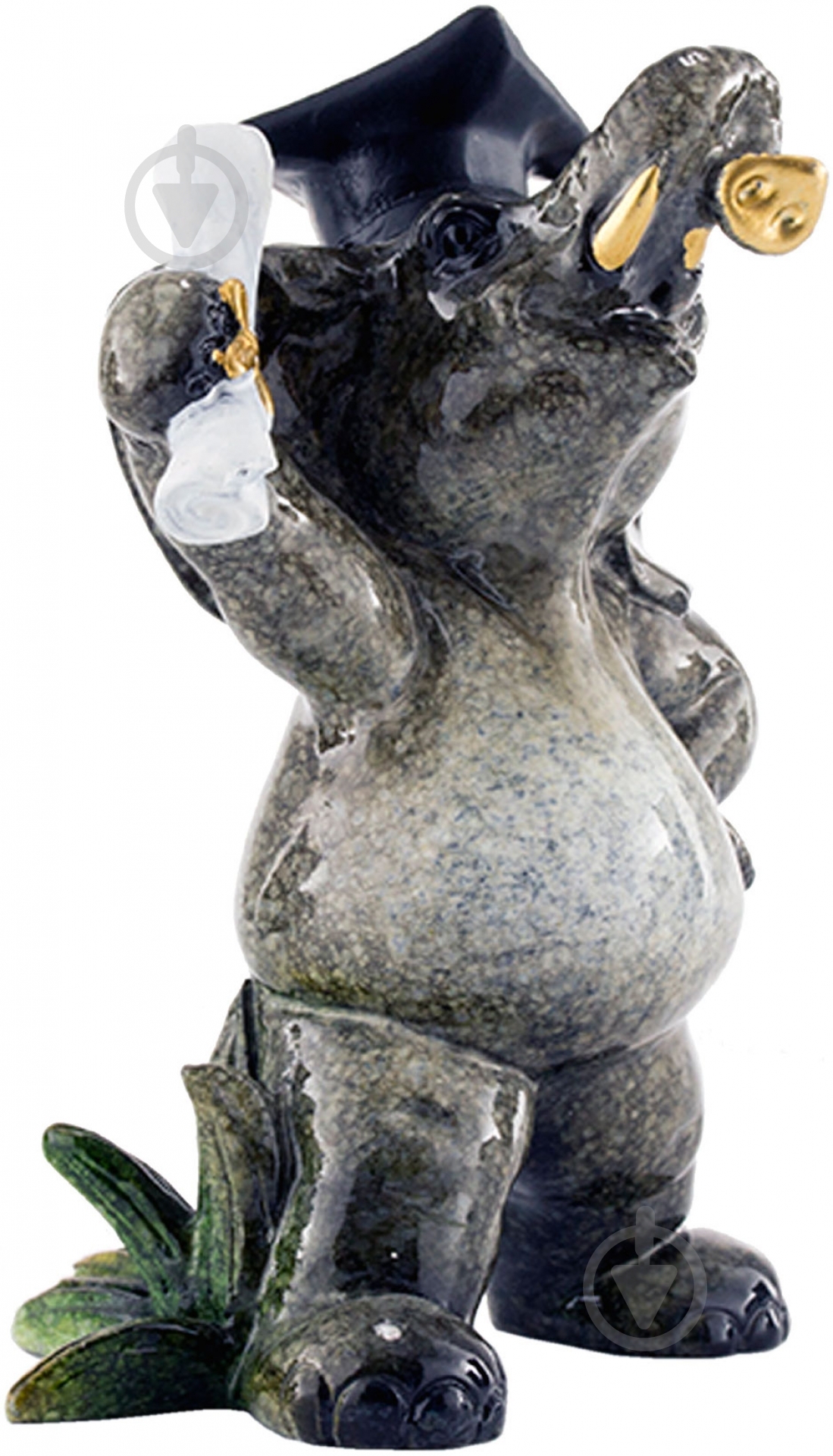 Фігурка Lefard слоник 919-020 11х8 см чорний - фото 3 Фігурка Lefard слоник 919-020 11х8 см чорний - фото 3