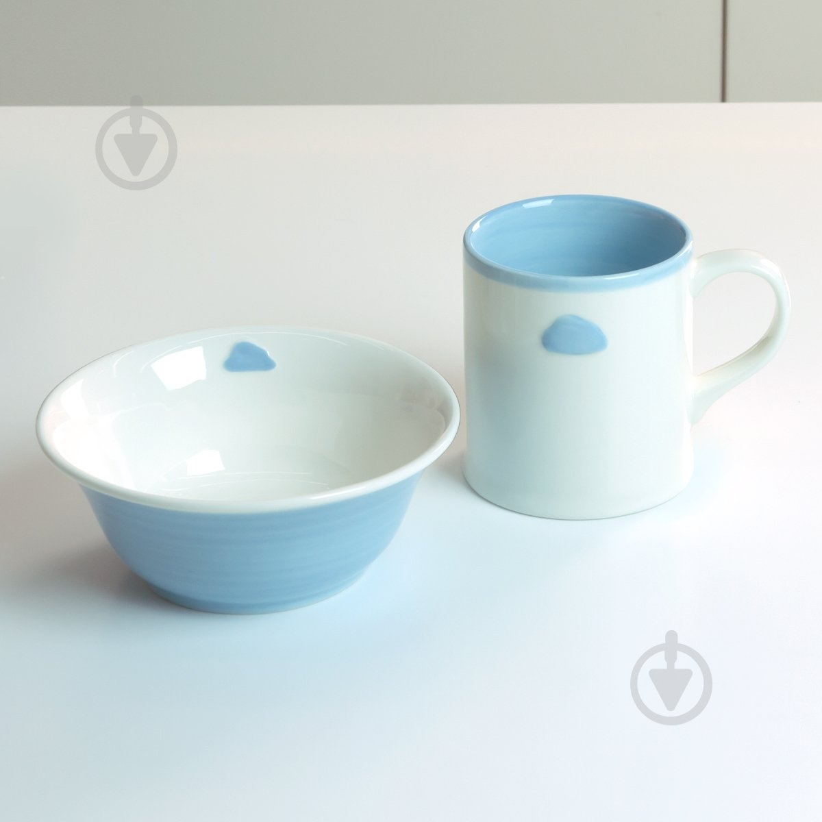 Чашка MVM Детская фантазия 300 мл голубая - фото 2