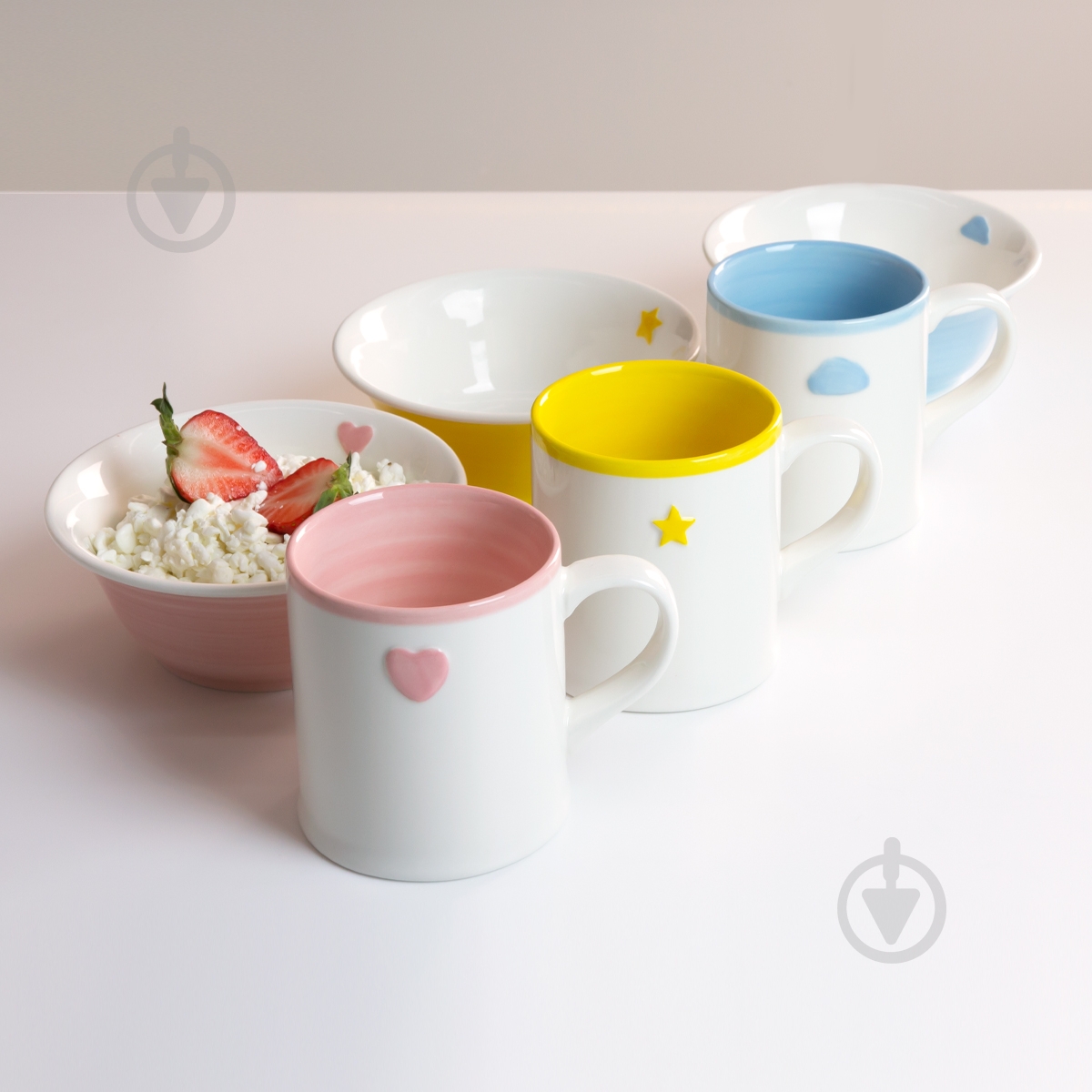 Чашка MVM Дитяча фантазія 300 мл блакитна - фото 6