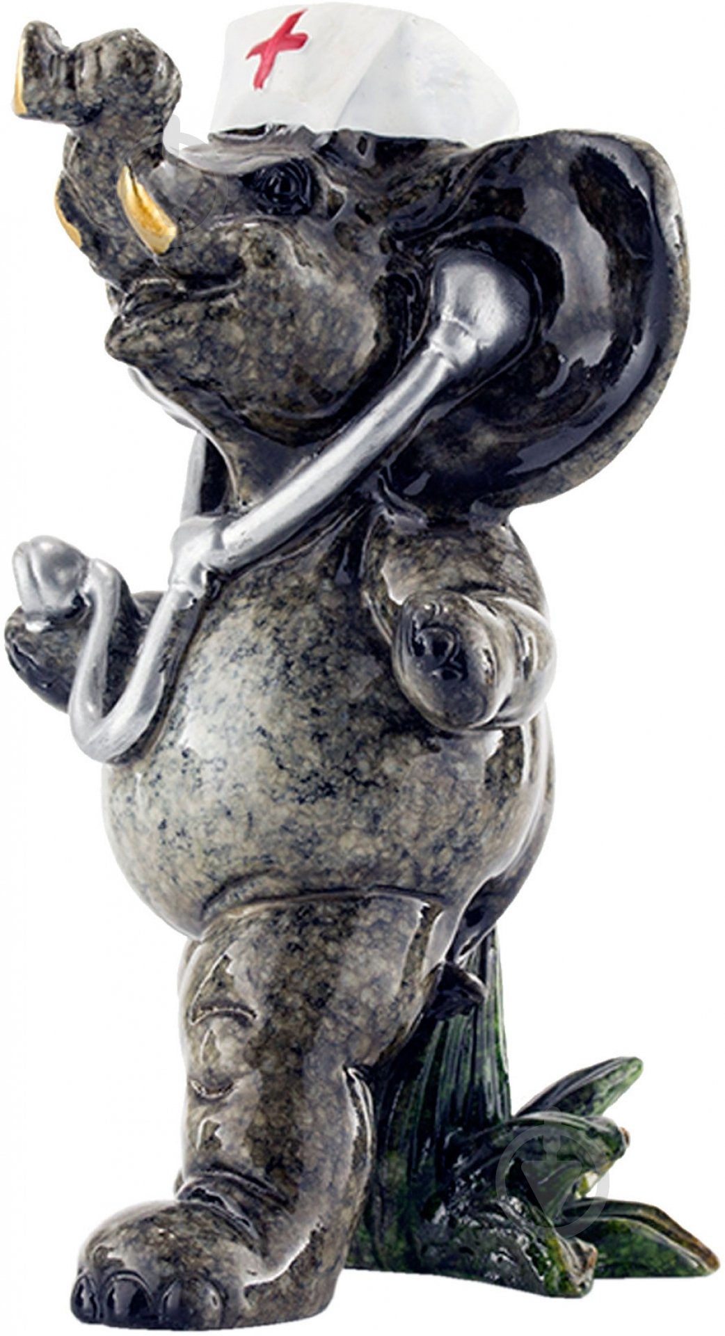 Фігурка Lefard слоник 919-021 11х8 см чорний - фото 2 Фігурка Lefard слоник 919-021 11х8 см чорний - фото 2