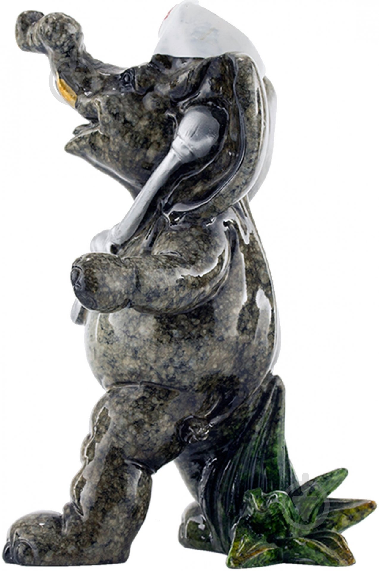 Фігурка Lefard слоник 919-021 11х8 см чорний - фото 3 Фігурка Lefard слоник 919-021 11х8 см чорний - фото 3