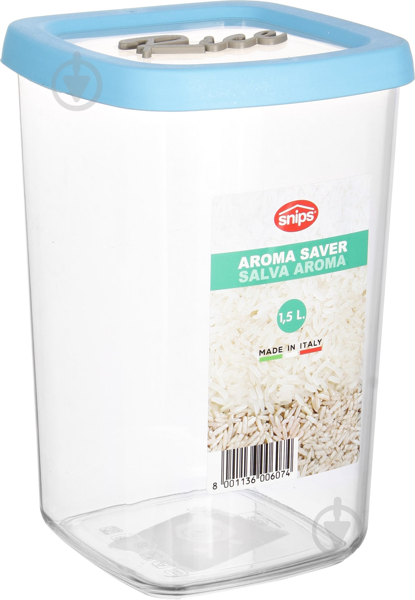 Контейнер для хранения Snips Rice 1,5 л 21426 - фото 1 Контейнер для хранения Snips Rice 1,5 л 21426 - фото 1