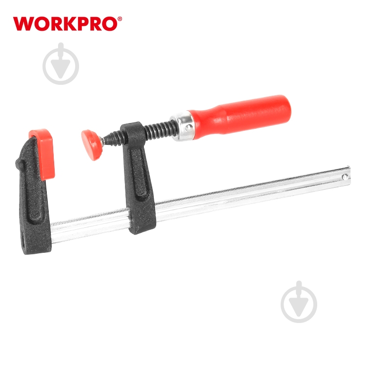 Струбцина F-образная WORKPRO WP232026 - фото 3 Струбцина F-образная WORKPRO WP232026 - фото 3