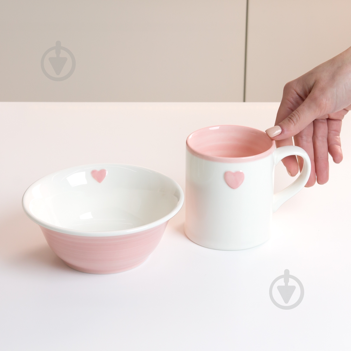 Чашка MVM Детская фантазия 300 мл розовая - фото 2 Чашка MVM Детская фантазия 300 мл розовая - фото 2