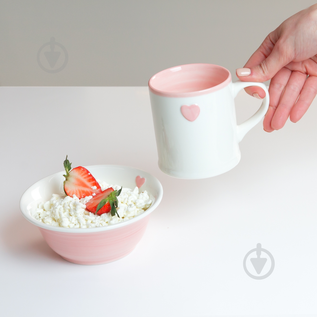 Чашка MVM Детская фантазия 300 мл розовая - фото 3