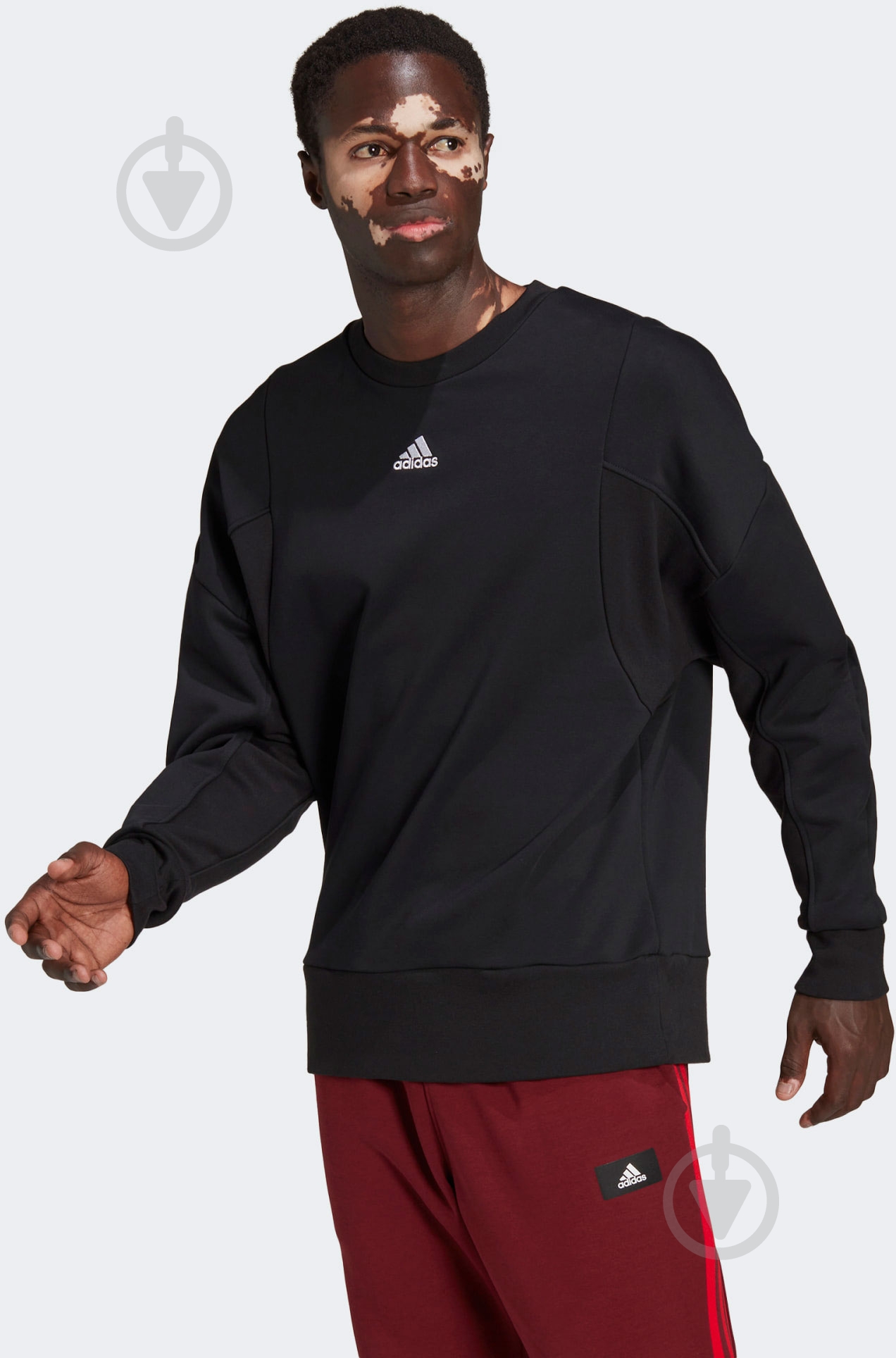 Свитшот Adidas HB6559 р.M черный - фото 2 Свитшот Adidas HB6559 р.M черный - фото 2