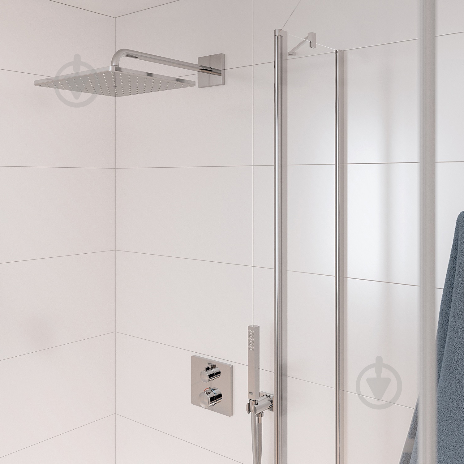 Душова система прихованого монтажу Grohe QuickFix Precision Grohtherm Cube 34881000 - фото 7