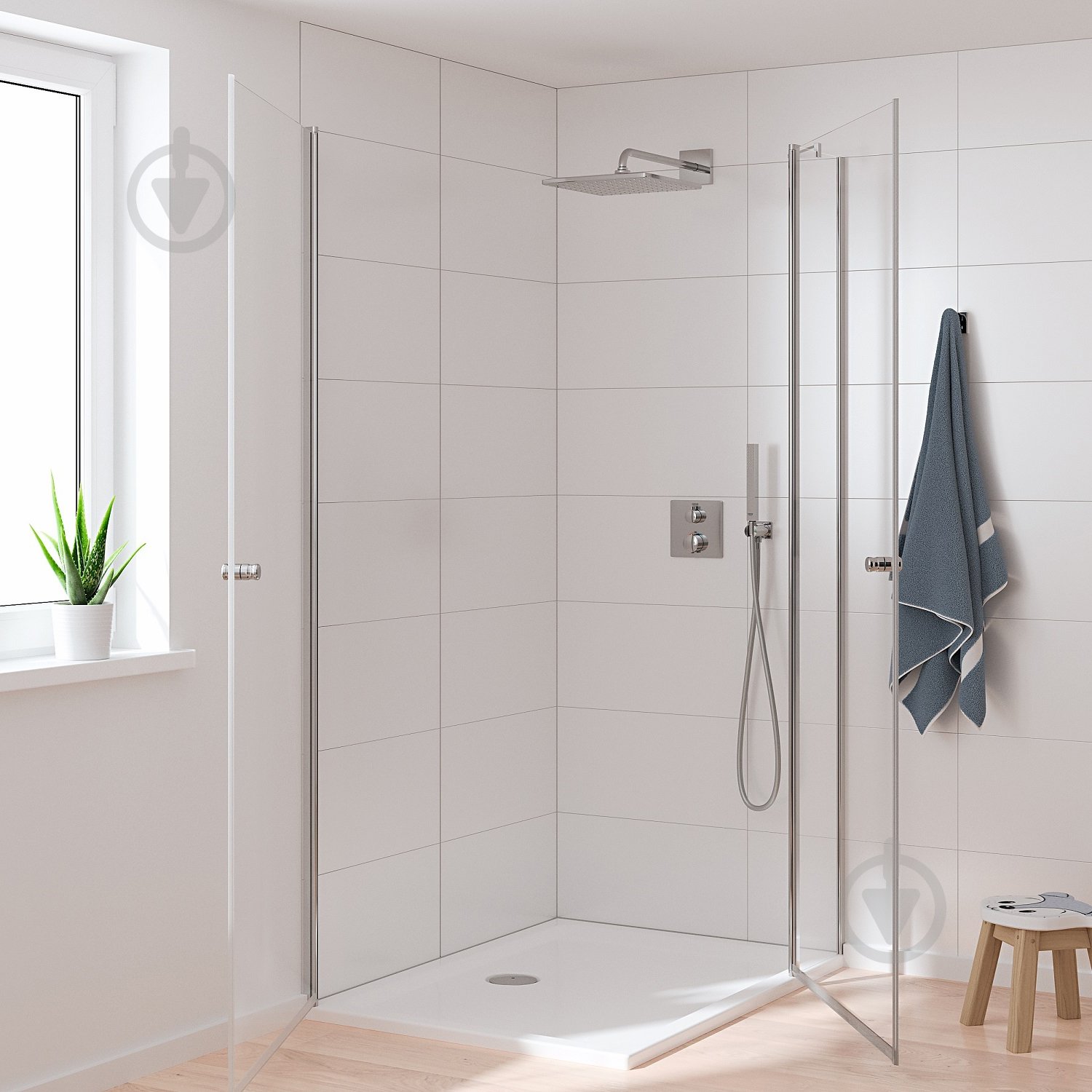 Душова система прихованого монтажу Grohe QuickFix Precision Grohtherm Cube 34881000 - фото 8