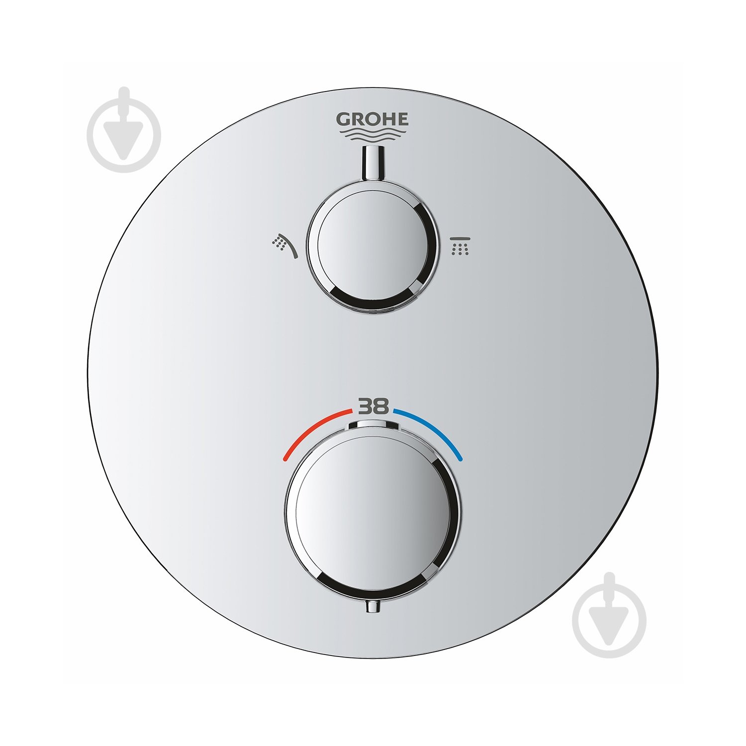 Душова система прихованого монтажу Grohe QuickFix Precision з Vitalio Rain Mono 310 34 - фото 5