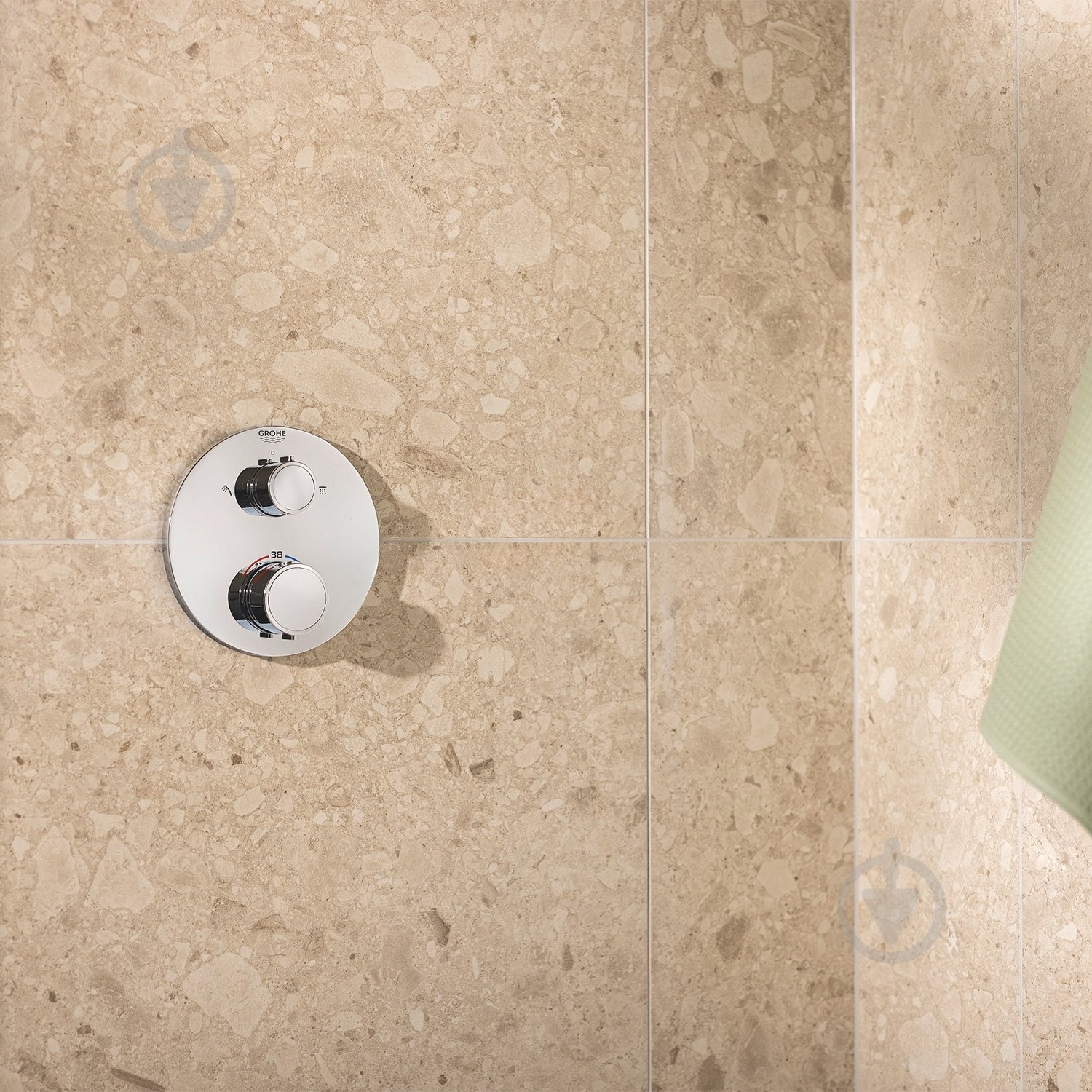 Душова система прихованого монтажу Grohe QuickFix Precision з Vitalio Rain Mono 310 34 - фото 6