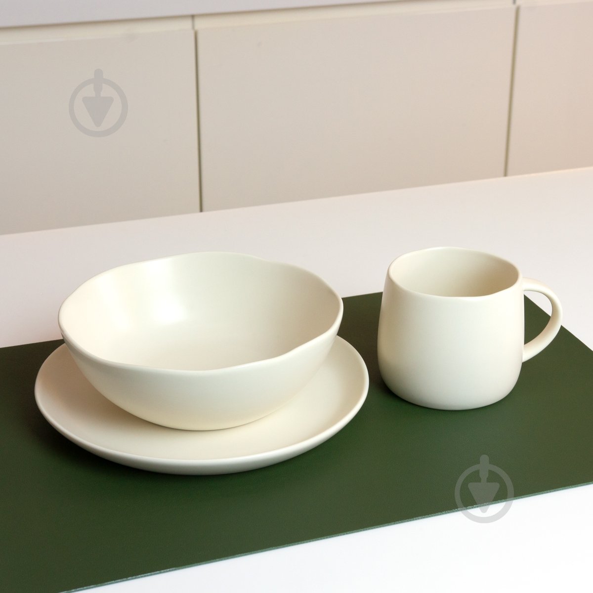 Чашка MVM Совершенство 375 мл белая - фото 3