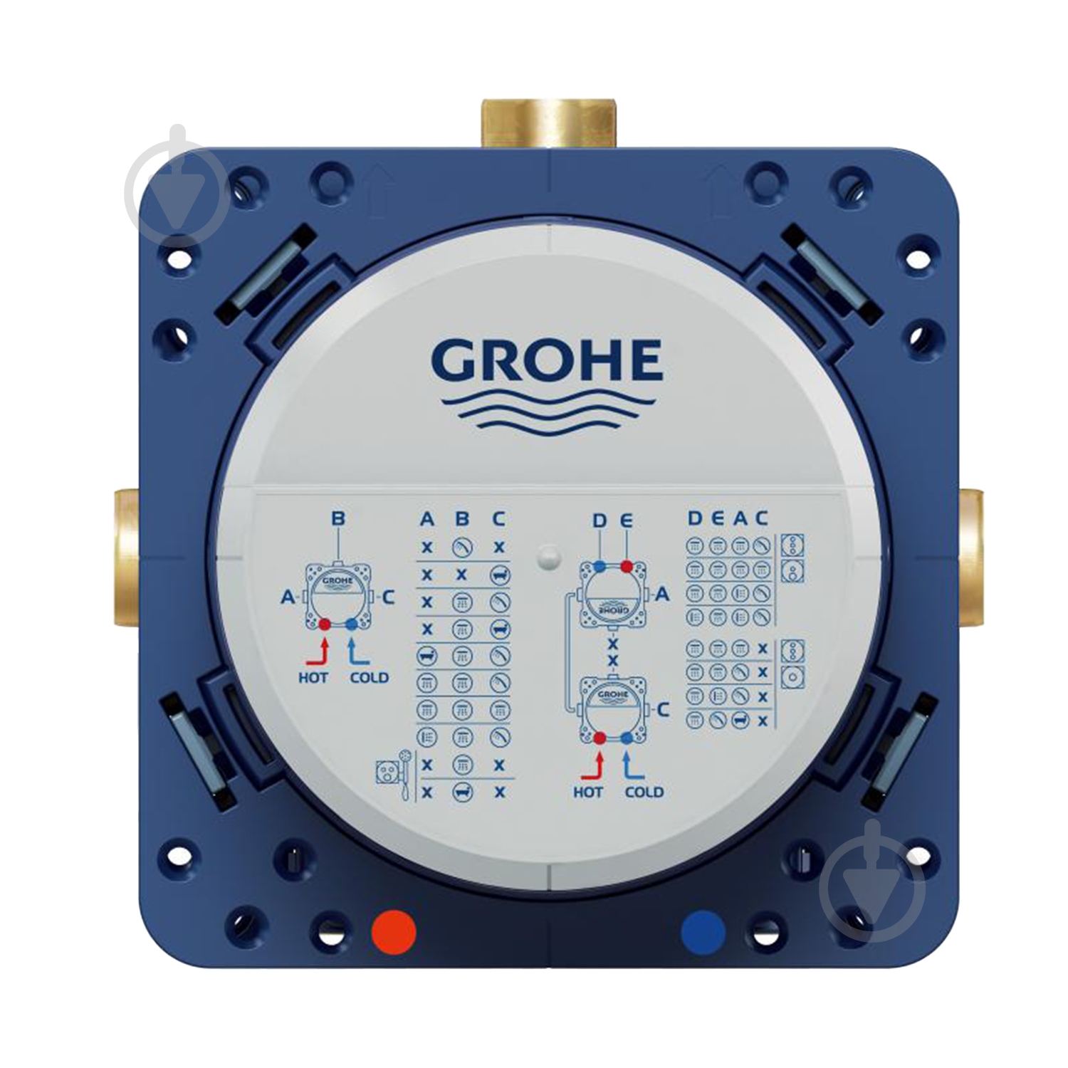 Душевая система скрытого монтажа Grohe QuickFix SmartControl UA202802R3 - фото 14 Душевая система скрытого монтажа Grohe QuickFix SmartControl UA202802R3 - фото 14