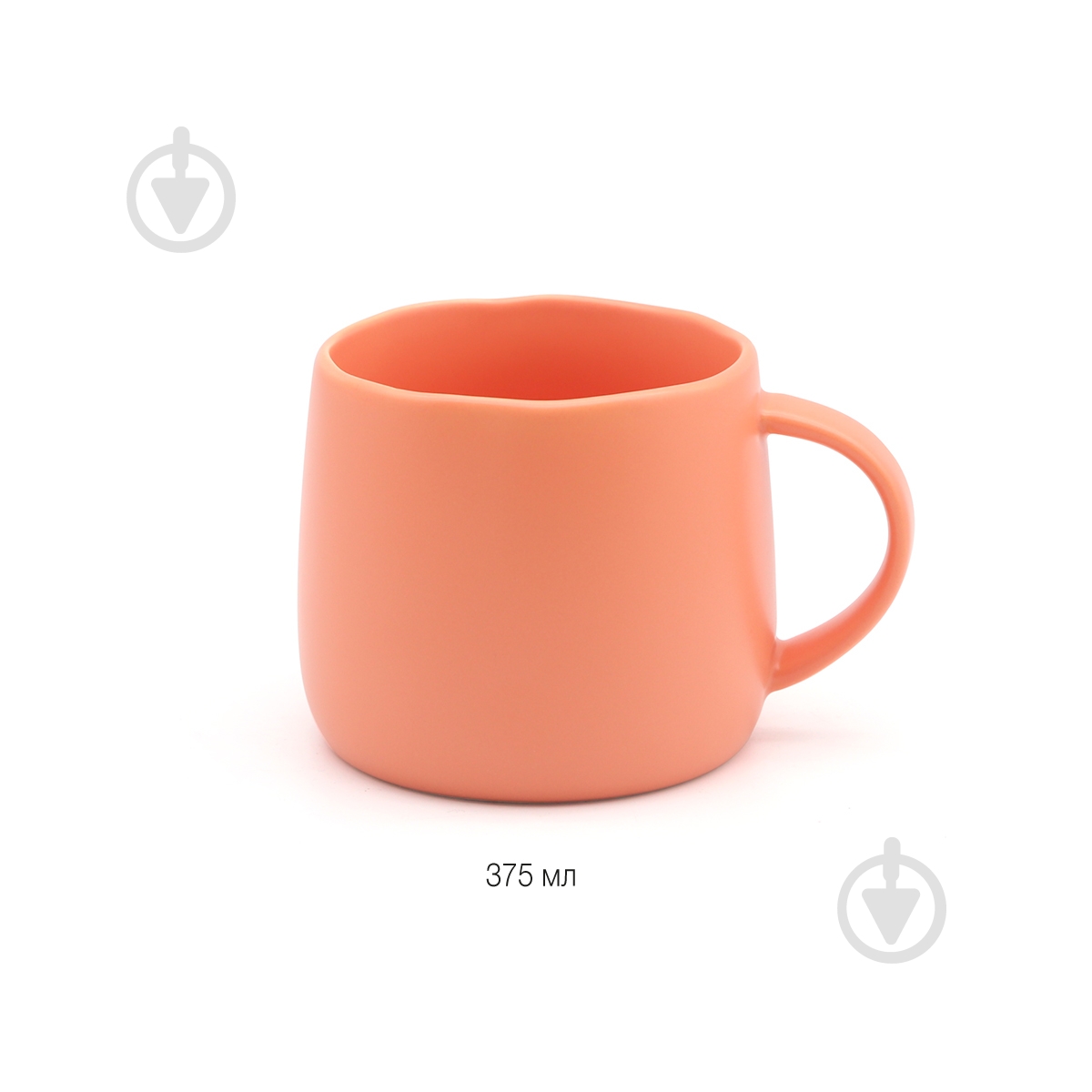 Чашка MVM Совершенство 375 мл розовая - фото 5