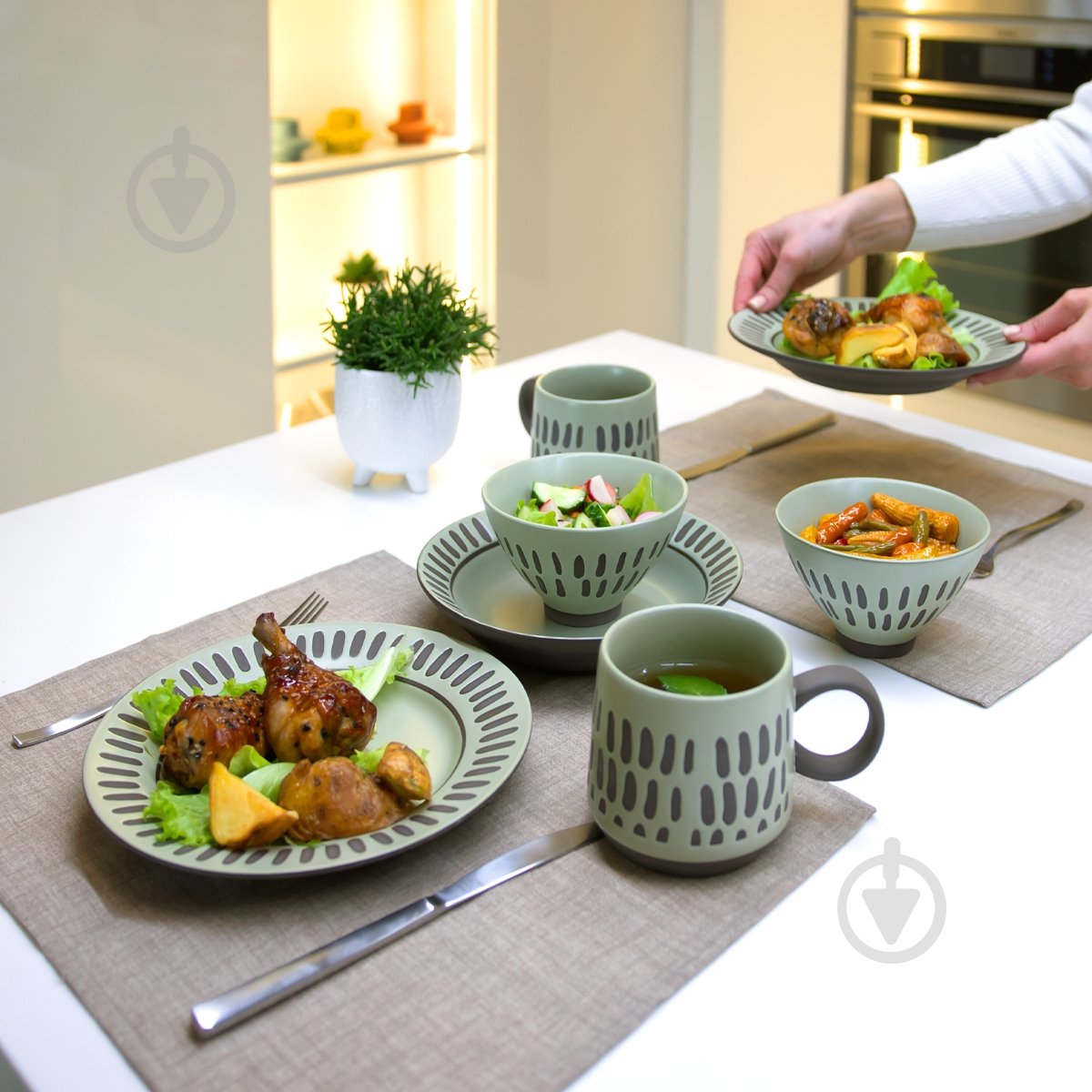 Чашка MVM Зелене диво 450 мл зелена - фото 12 Чашка MVM Зелене диво 450 мл зелена - фото 12