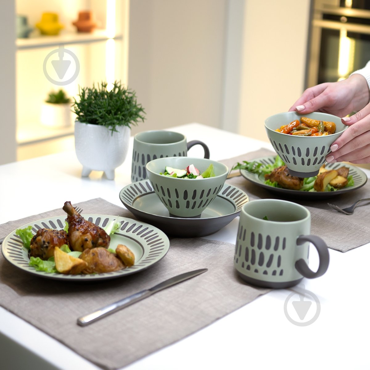 Чашка MVM Зелене диво 450 мл зелена - фото 9 Чашка MVM Зелене диво 450 мл зелена - фото 9