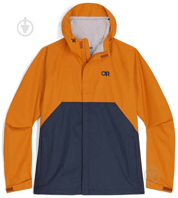 Куртка мужская Outdoor Research APOLLO RAIN JACKET 269169-2327 р.L оранжевая - фото 6 Куртка мужская Outdoor Research APOLLO RAIN JACKET 269169-2327 р.L оранжевая - фото 6
