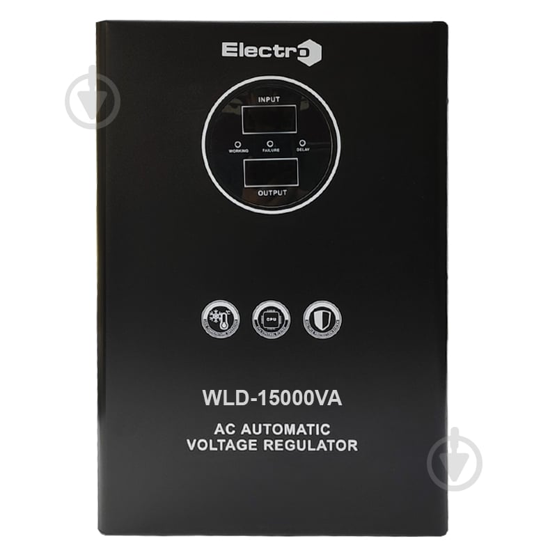 Стабілізатор напруги ElectrO 15000ВА настінно-підлоговий WLD15 - фото 1