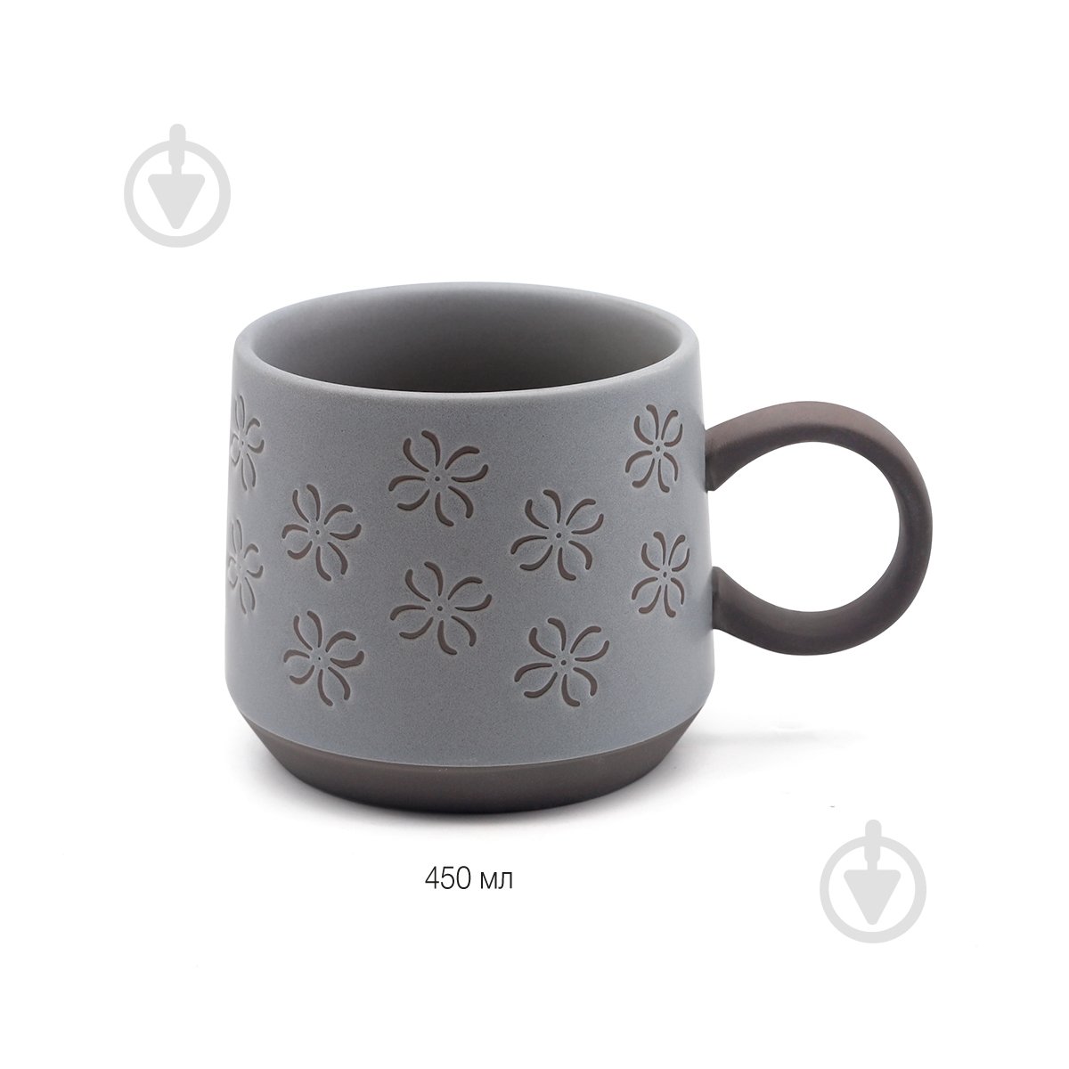 Чашка MVM Серый кардинал 450 мл - фото 3