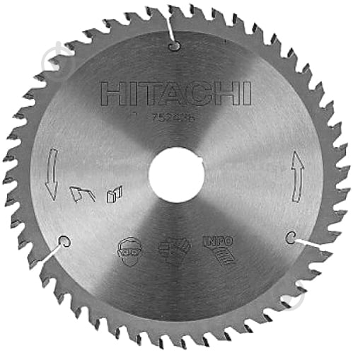 Пиляльний диск Hitachi 190x30x1.6 Z48 752438 - фото 1