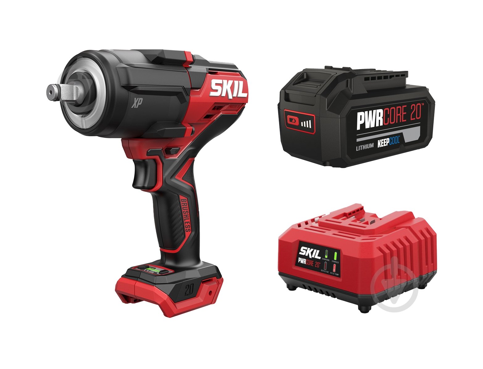 Гайковерт аккумуляторный SKIL 700 Нм SD1E3285CA+BR1E3105AA+CR1E3122 - фото 1 Гайковерт аккумуляторный SKIL 700 Нм SD1E3285CA+BR1E3105AA+CR1E3122 - фото 1