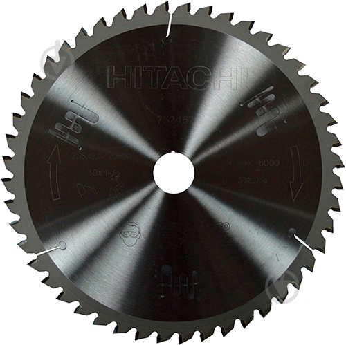 Пильный диск Hitachi 255x30x1.8 Z48 752467 - фото 1