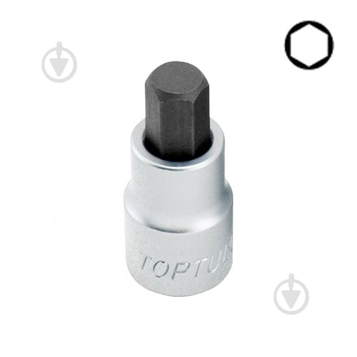 Головка-бита Toptul HEX 17 мм 3/4" 1 шт. BCDA2417 - фото 1