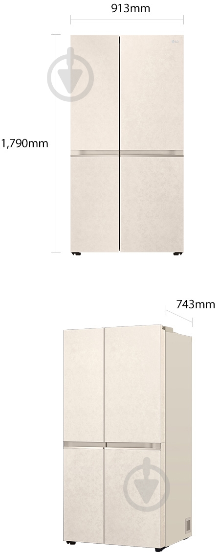 Холодильник LG GC-B257JEYV - фото 11 Холодильник LG GC-B257JEYV - фото 11