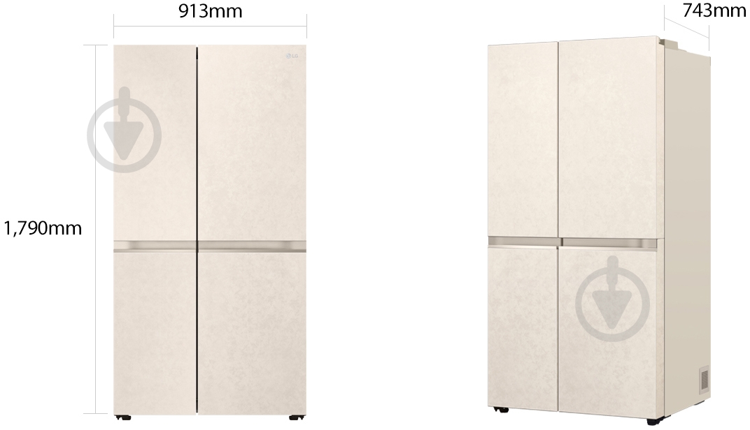 Холодильник LG GC-B257JEYV - фото 12 Холодильник LG GC-B257JEYV - фото 12