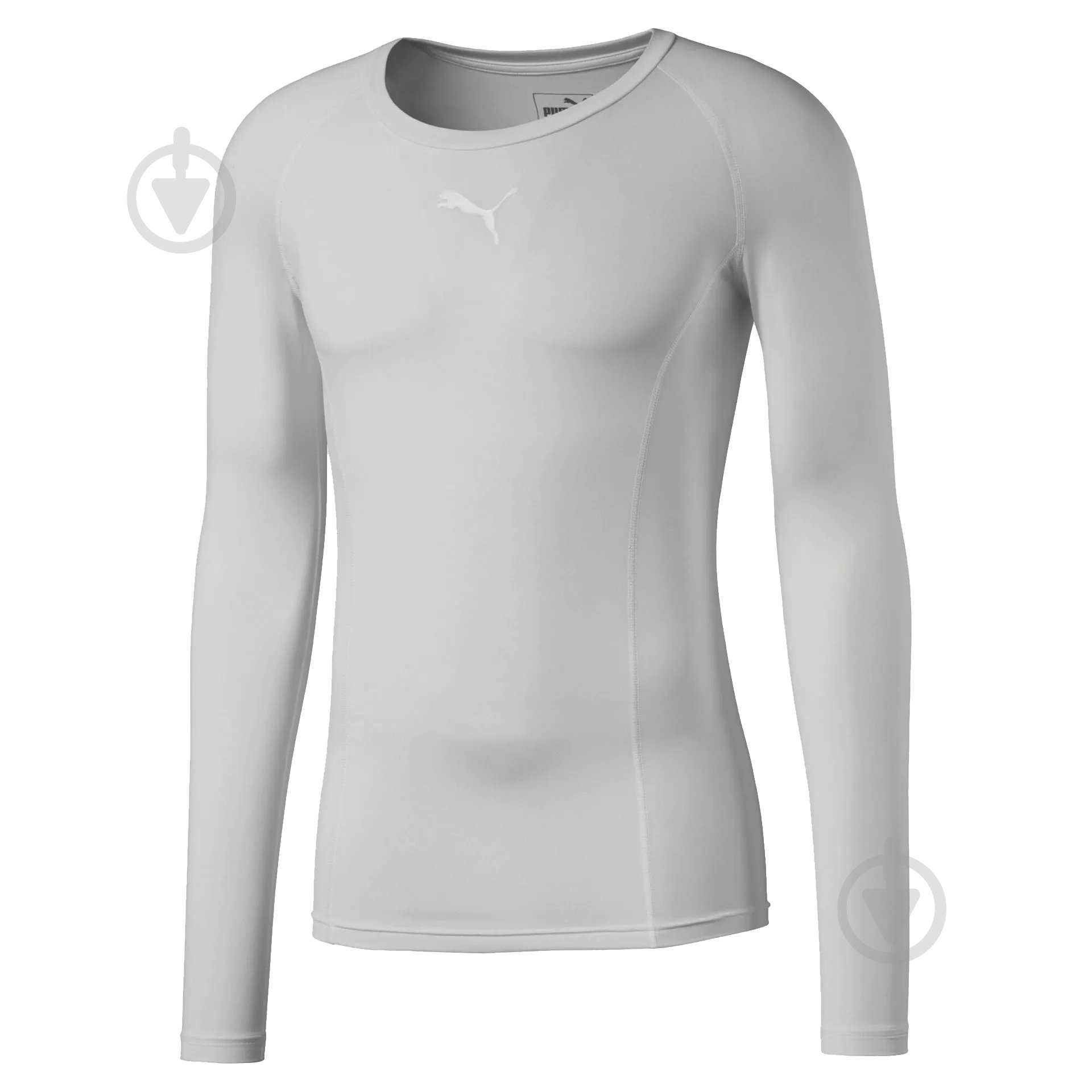Футболка Puma LIGA BASELAYER TEE LS 65592088 р.L сірий - фото 1 Футболка Puma LIGA BASELAYER TEE LS 65592088 р.L сірий - фото 1