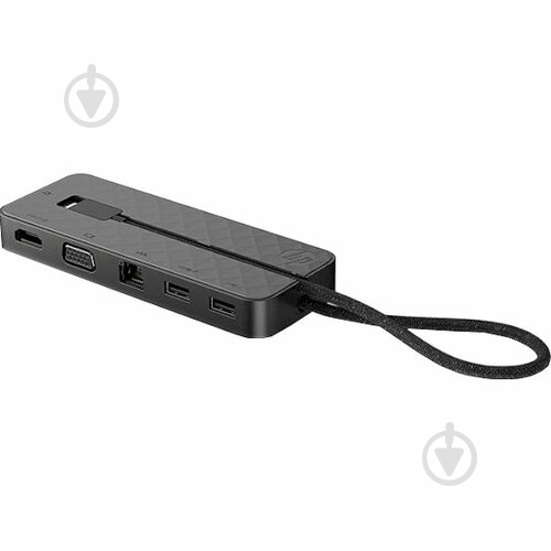 Док-станция HP Spectre USB-C Travel Dock black (2SR85AA) - фото 1 Док-станция HP Spectre USB-C Travel Dock black (2SR85AA) - фото 1