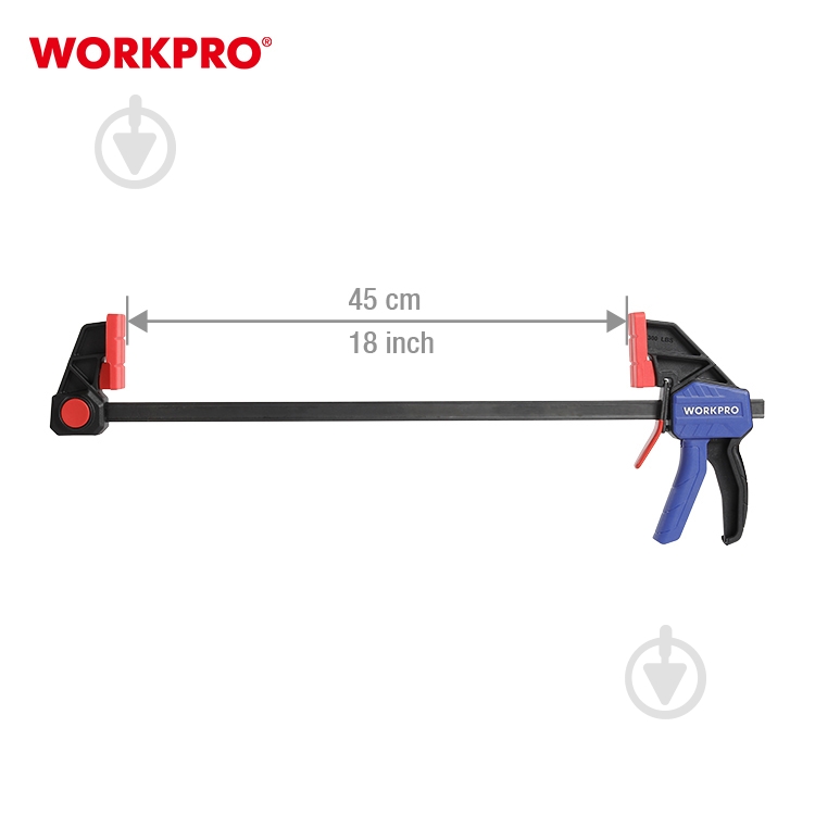 Струбцина WORKPRO WP232041 - фото 5