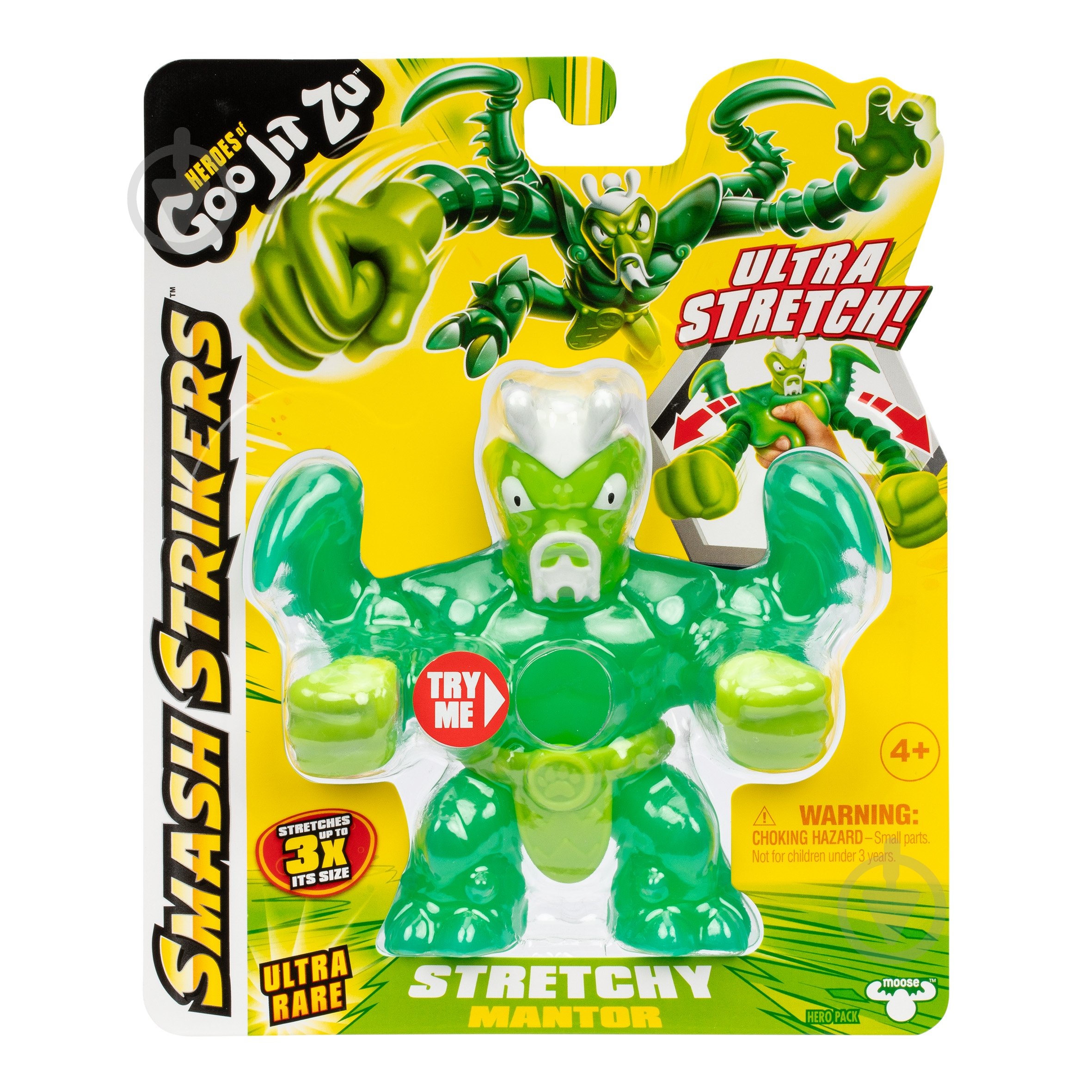 Игрушка-тянучка GooJitZu Герои Гуджитсу Мантор (Смеш Страйкерс) 124232 - фото 1 Игрушка-тянучка GooJitZu Герои Гуджитсу Мантор (Смеш Страйкерс) 124232 - фото 1