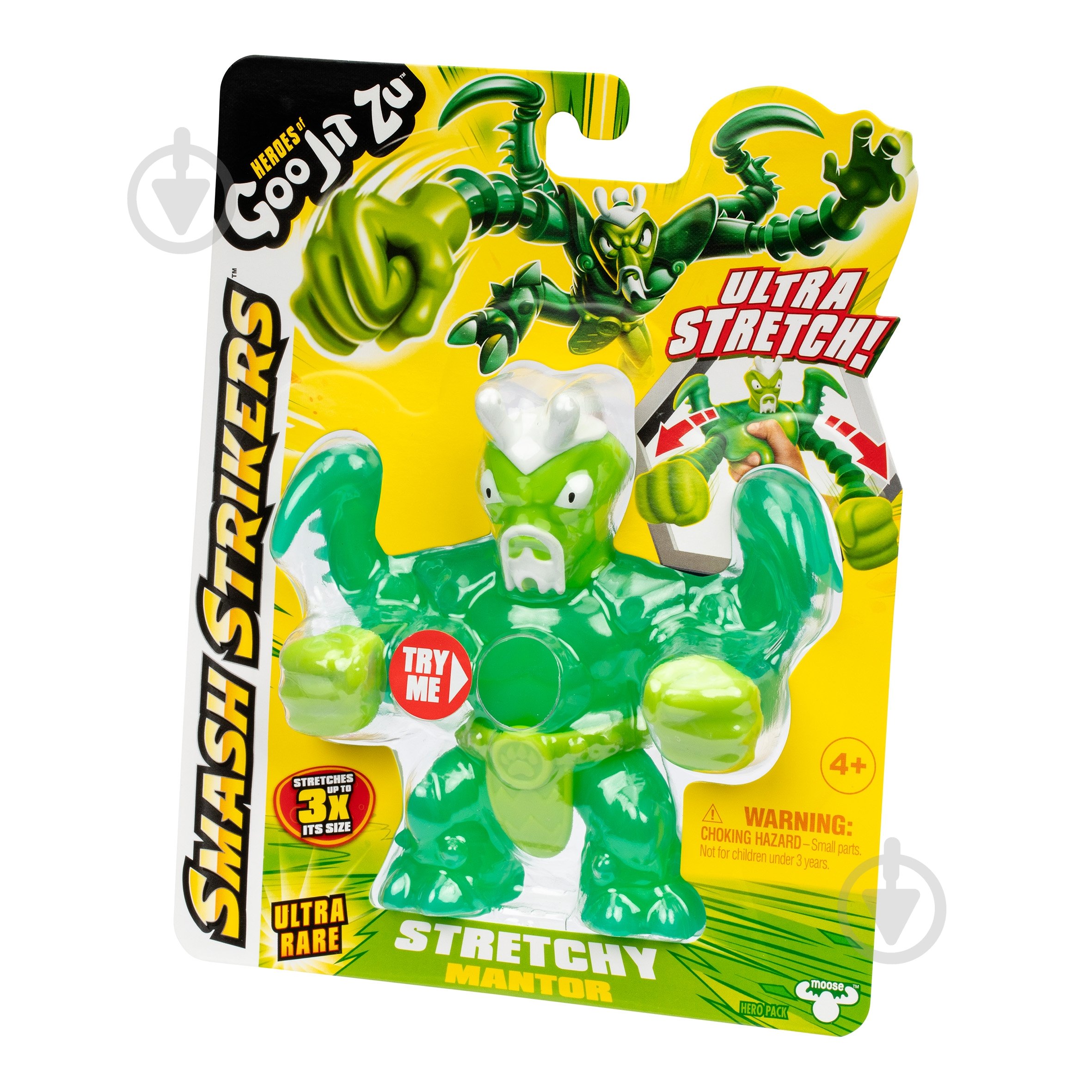 Игрушка-тянучка GooJitZu Герои Гуджитсу Мантор (Смеш Страйкерс) 124232 - фото 4 Игрушка-тянучка GooJitZu Герои Гуджитсу Мантор (Смеш Страйкерс) 124232 - фото 4