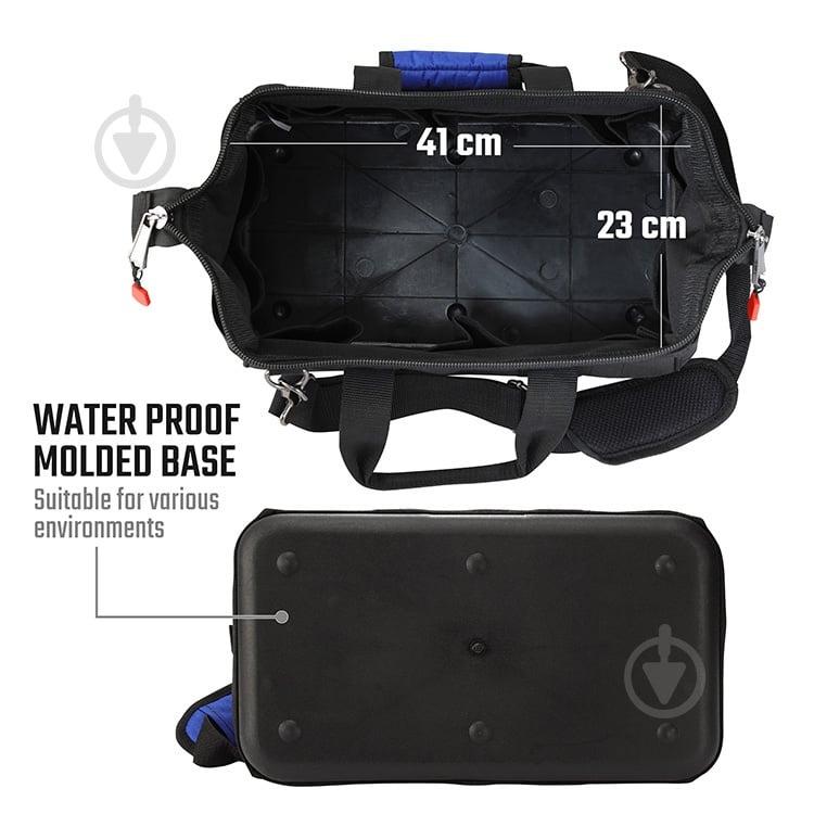 Сумка для инструментов WORKPRO 510" WP281026 - фото 4 Сумка для инструментов WORKPRO 510" WP281026 - фото 4